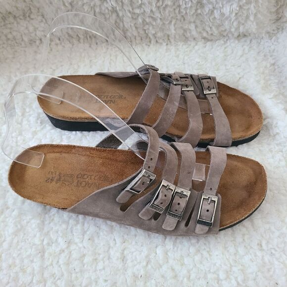 Naot 4 buckle Straps Slide Sandals size 11 - Picture 2 of 9